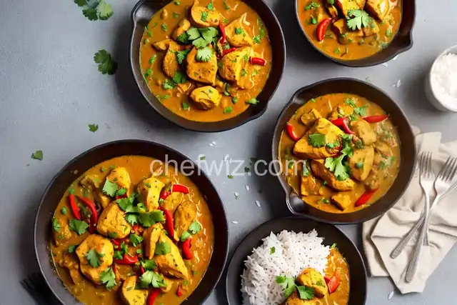Curry Chicken and Rice