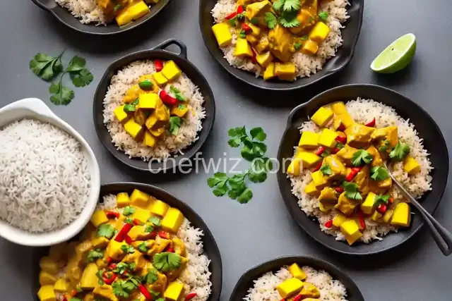 Curry Mango Chicken