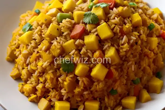 Curry Pineapple Fried Rice