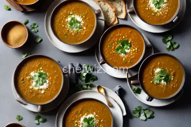 Curry Red Lentil Soup