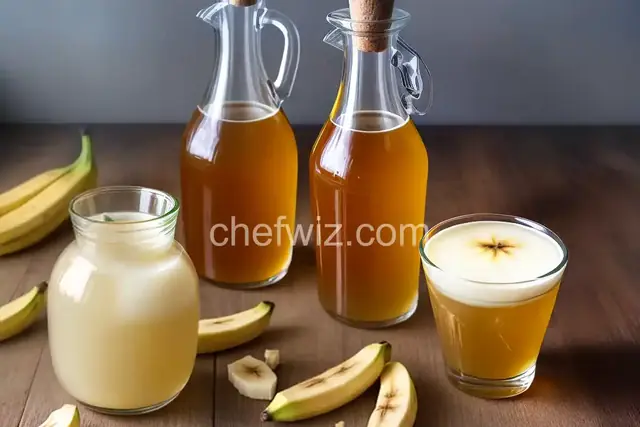 DIY Banana Liqueur