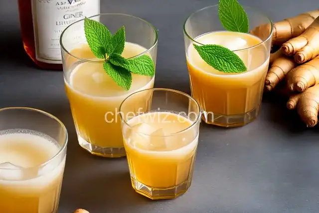 DIY Ginger Liqueur Recipe