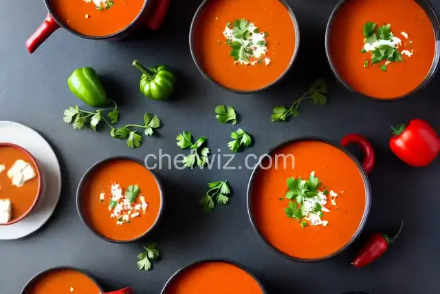 DIY Instant Tomato Bell Pepper Soup Recipe