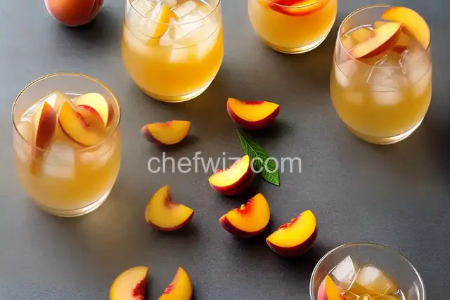 DIY Peach Liqueur Recipe