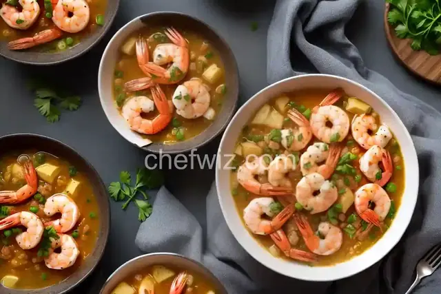 DIY Poached Shrimp