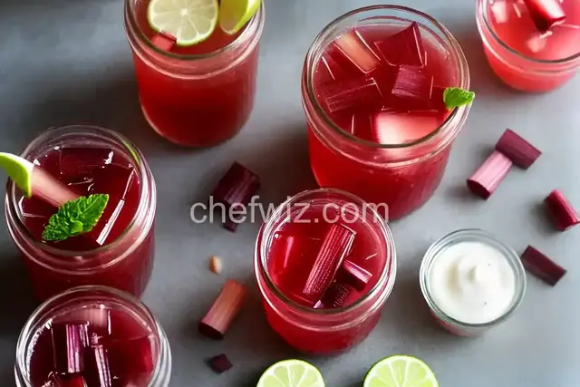 DIY Rhubarb Bitters