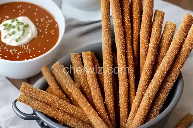 DIY Sesame Sticks Recipe