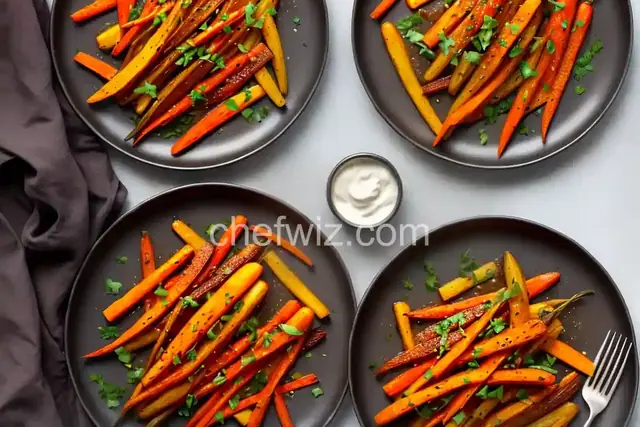 DSF's Honey Roasted Carrots And Parsnips