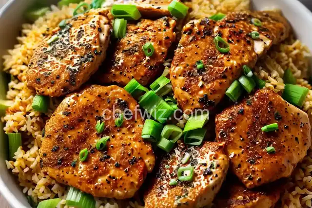 Da Famous "Broke Da Mouth" Garlic Furikake Chicken