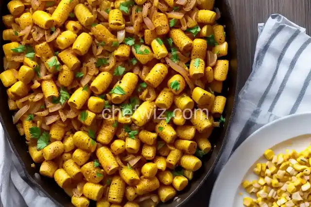 Daddy's Fried Corn and Onions