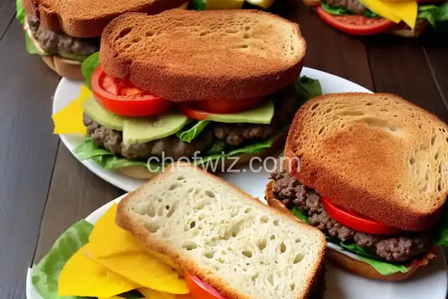 Dad’s Hamburger Sandwich
