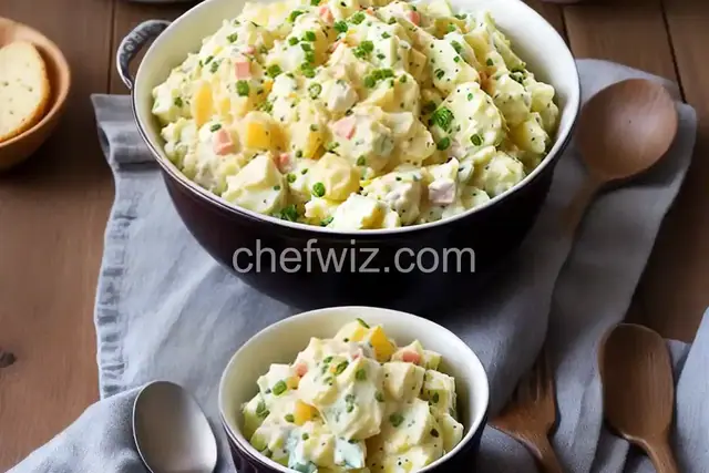 Dad's Mashed Potato Salad