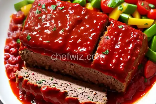 Dad's Meatloaf with Tomato Relish