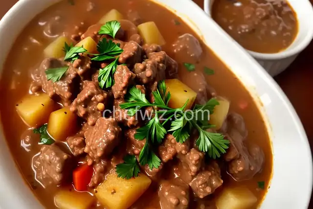 Dad's New Zealand Mince Stew