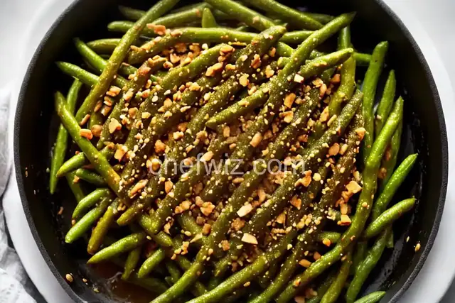 Dad's Pan-Fried Green Beans