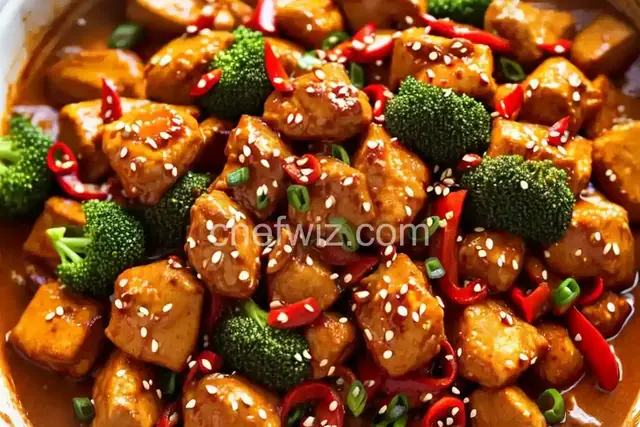 Dak Galbi (Korean Spicy Chicken Stir-Fry)