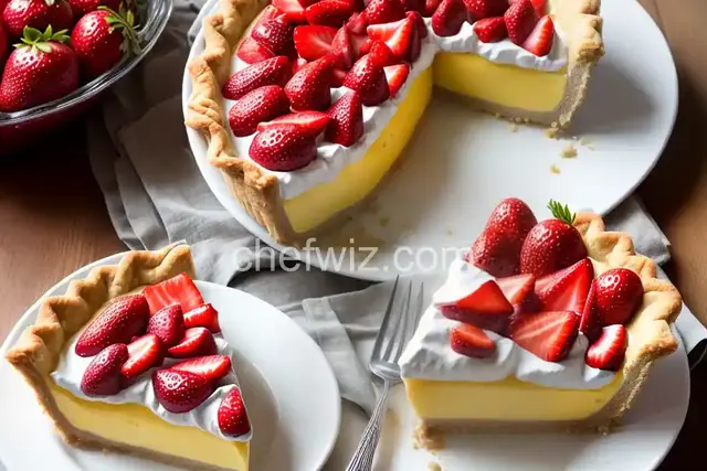 DanDan's Strawberry Cream Pie