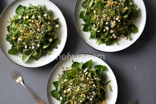 Dandelion Greens with a Kick