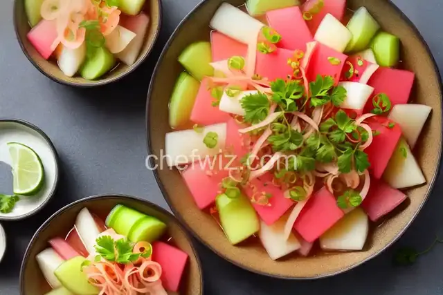 Danmuji (Korean Pickled Daikon Radish) Recipe