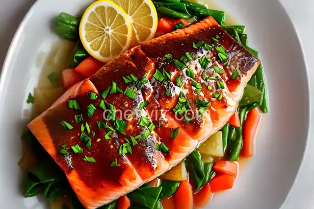 Danny Chan's Steamed Salmon with Lemon