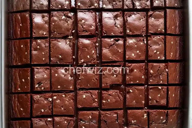 Dark Chocolate Zucchini Brownies
