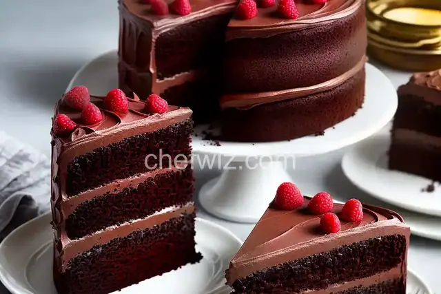 Dark and Creamy Chocolate Cake