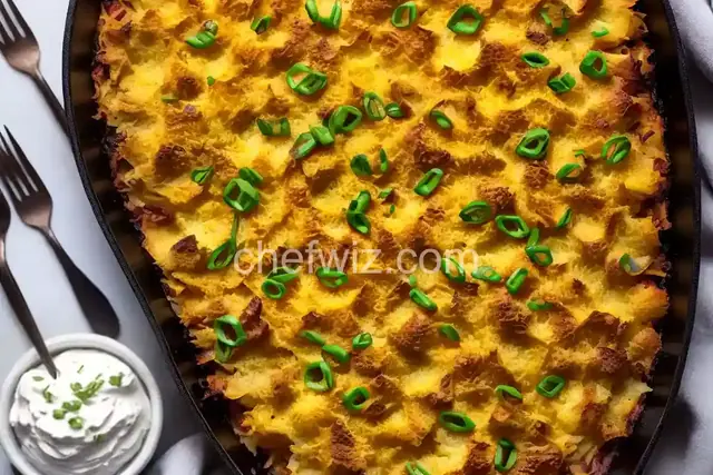 Dar's Super Savory Sauerkraut Potato Bake