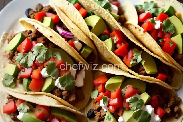 Dave's Mexican Veggie Tacos