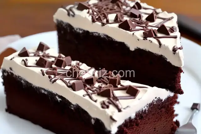 Decadent Chocolate Poke Cake