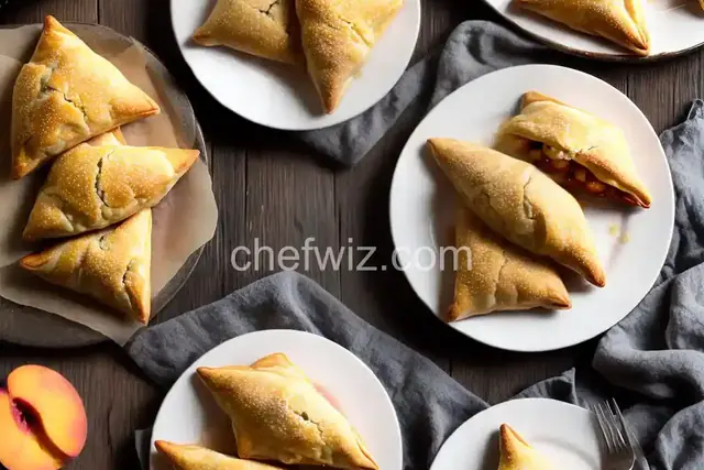 Decadent Ozark Peach Turnovers