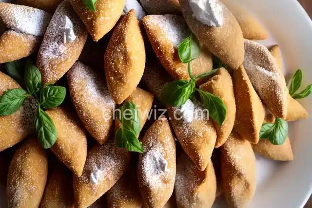 Deconstructed Cannoli Chips and Dip