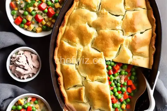 Deconstructed Chicken Pot Pie