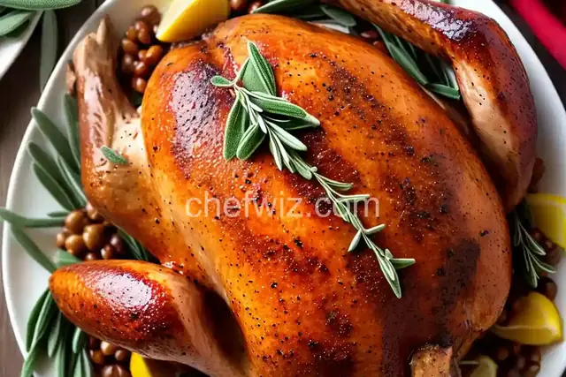 Deconstructed Holiday Turkey with Sage Gravy
