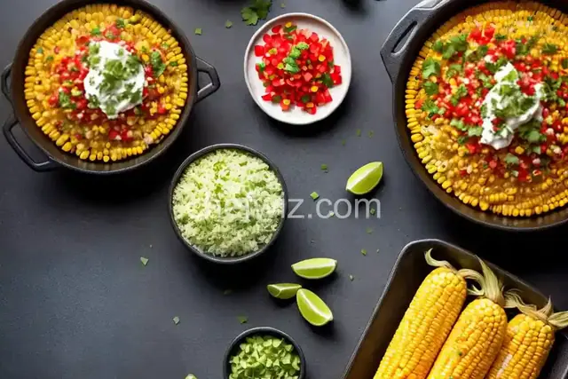 Deconstructed Mexican Style Corn