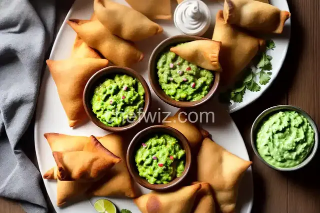 Deep-Fried Beef Chimichangas with Guacamole