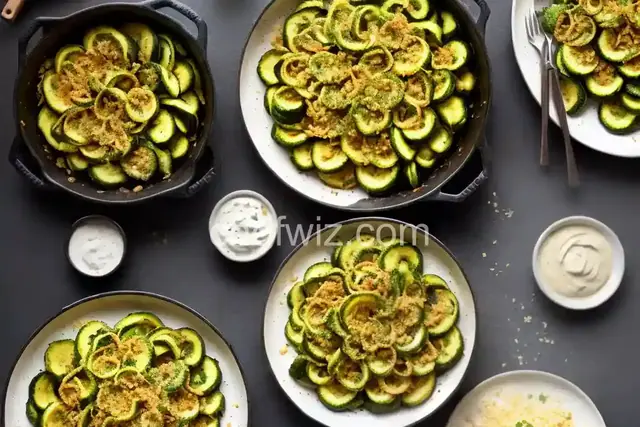 Deep-Fried Zucchini Spirals
