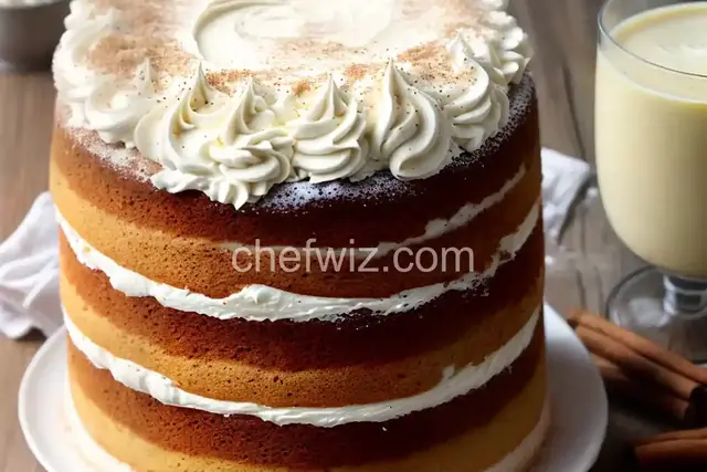 Deep South Eggnog Cake