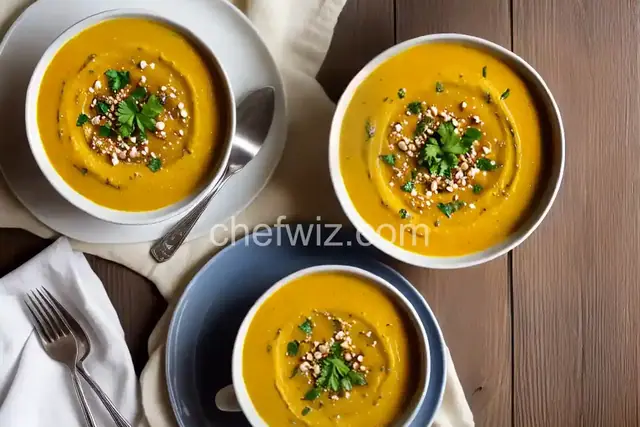 Delicata Creamy Squash Soup