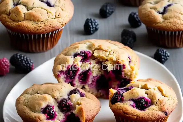 Delicious Blackberry Muffins