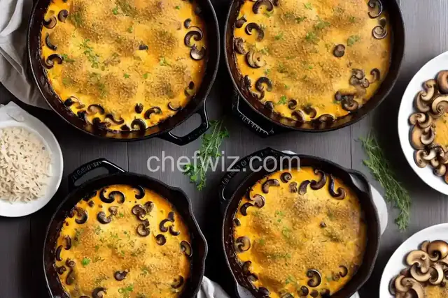 Delicious Chicken and Mushroom Casserole