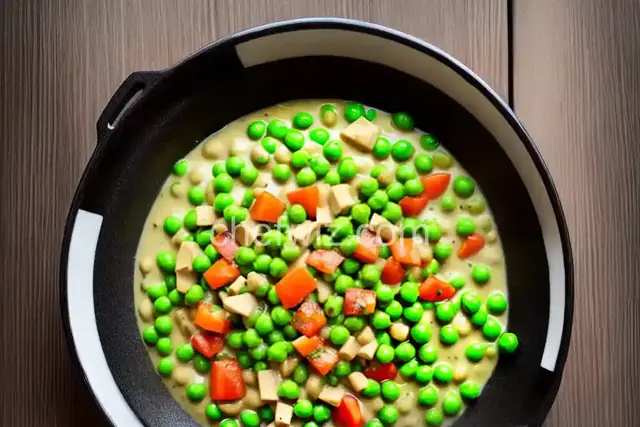Delicious Creamed Peas