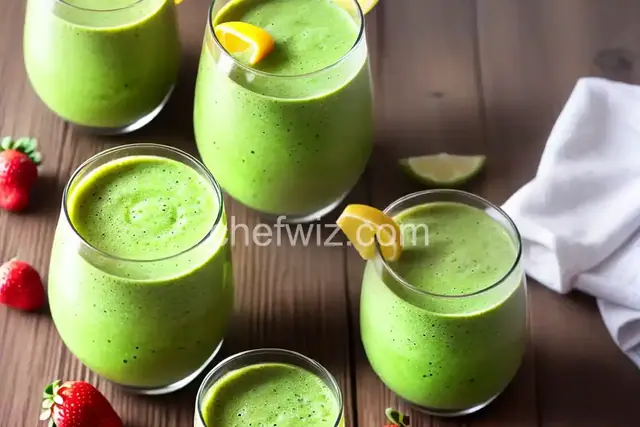 Delicious Fruity Green Smoothie