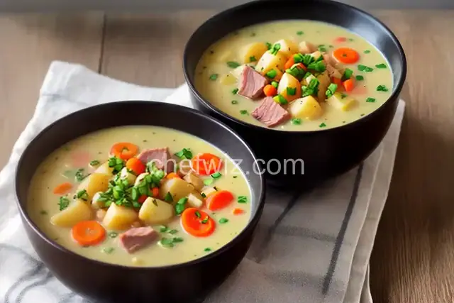 Delicious Ham and Potato Soup