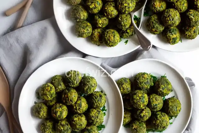 Delicious Herbed Spinach and Kale Balls