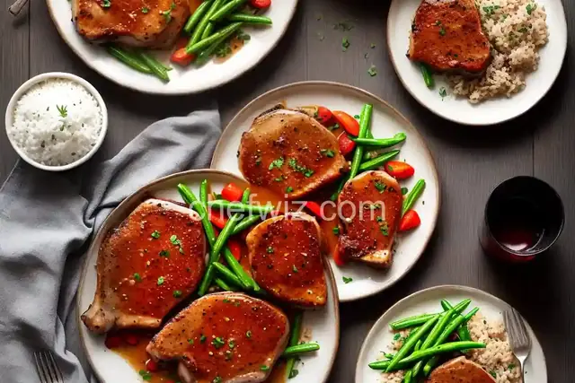 Delicious Tangy Pork Chops