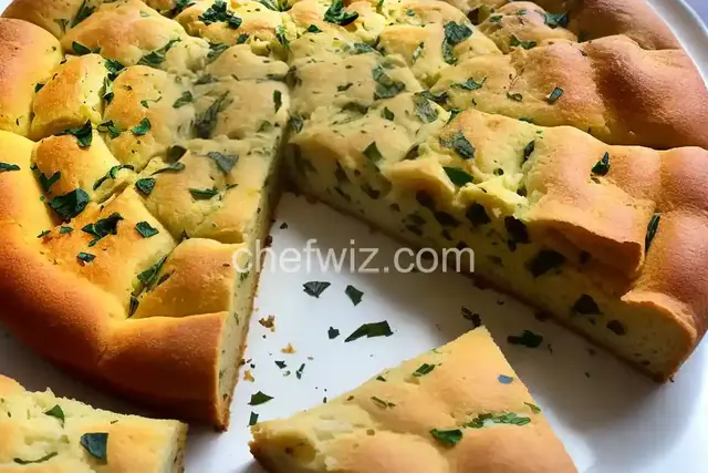 Deliciously Easy Garlic Herb Focaccia