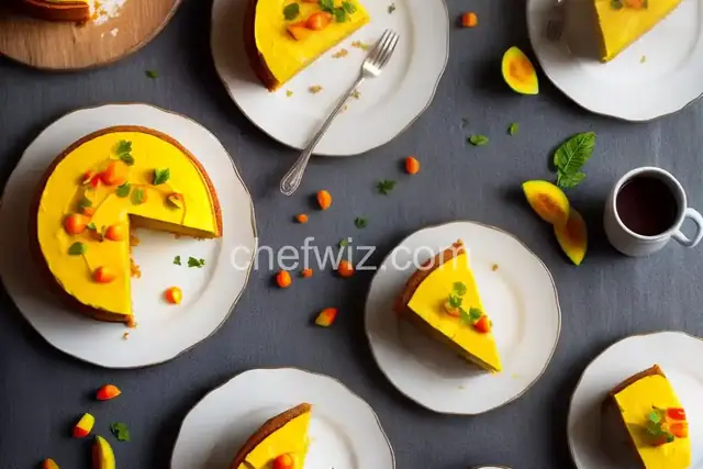 Delightfully Exotic Mango Cake
