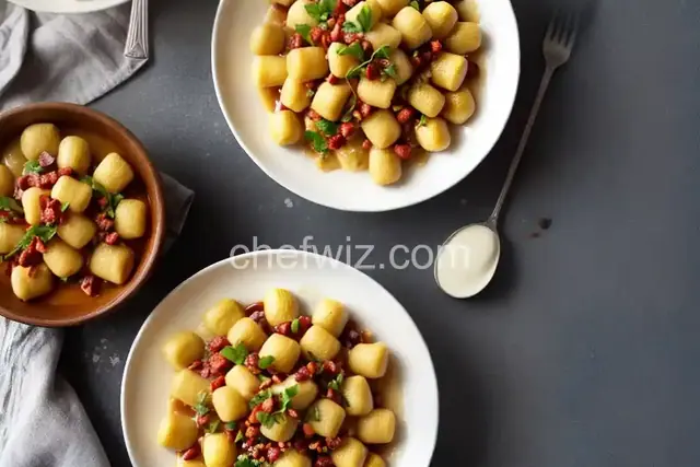 Dessert Gnocchi