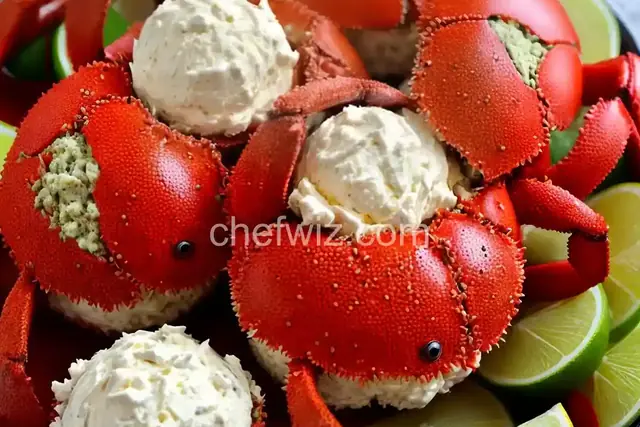 Devil Crab Cream Cheese Ball