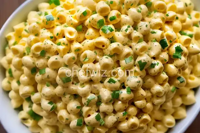 Deviled Egg Macaroni Salad